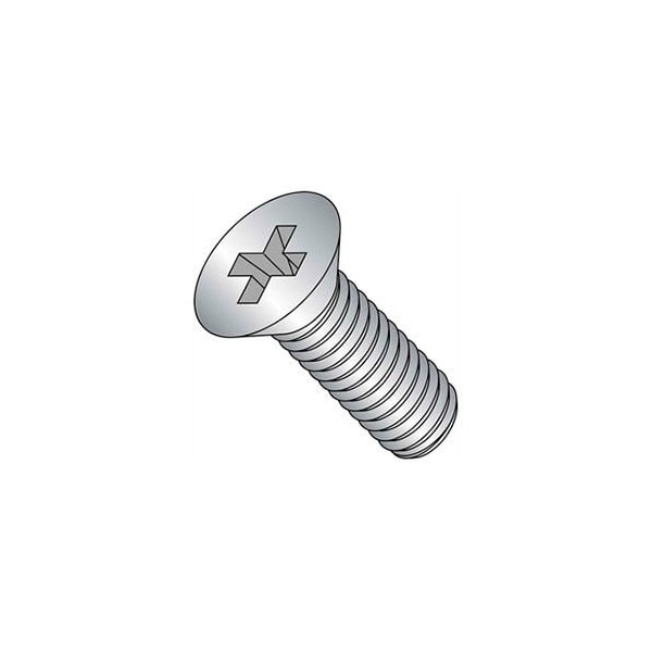 Titan Fasteners M4 x 0.7 x 12mm Machine Screw - Phillips Flat Head - Steel - Zinc - DIN 125B - Pkg of 100 CMC04012 - main